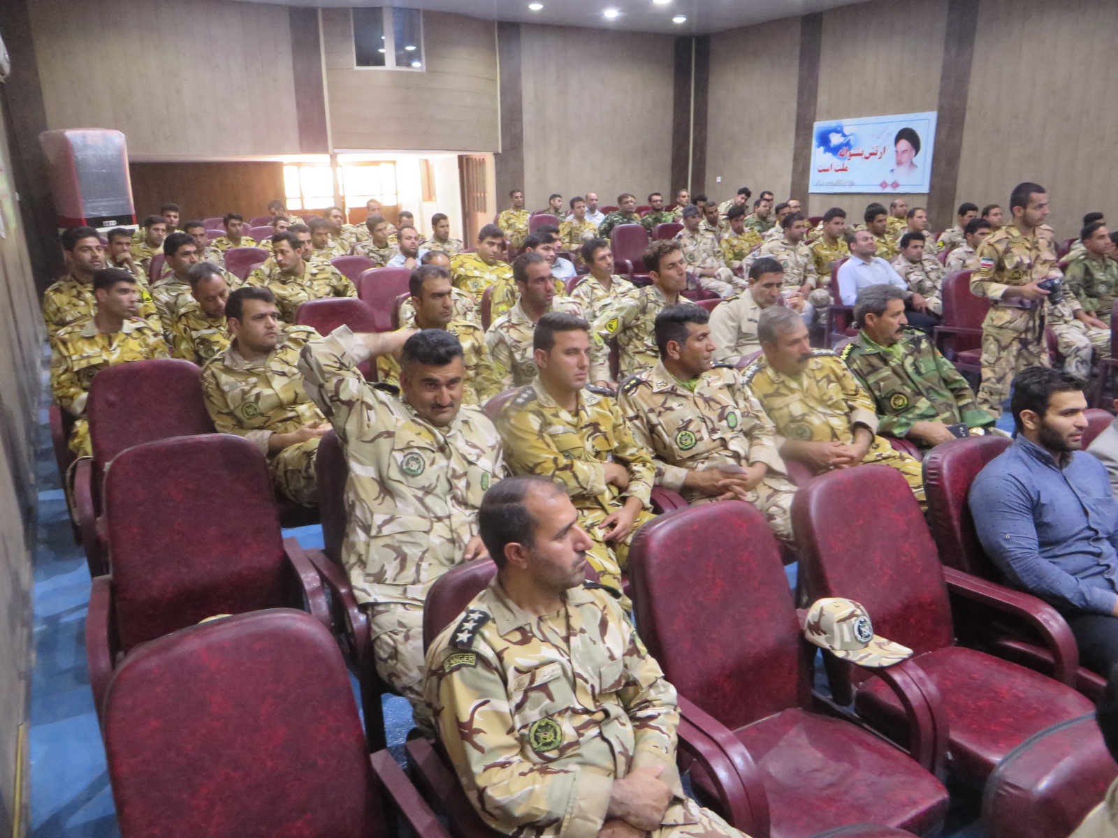 برگزاری برنامه تفسیر قرآن در آمادگاه باباعباس خرم‌آباد