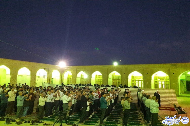 سنت حسنه افطاری در مسجد جامع فردوس