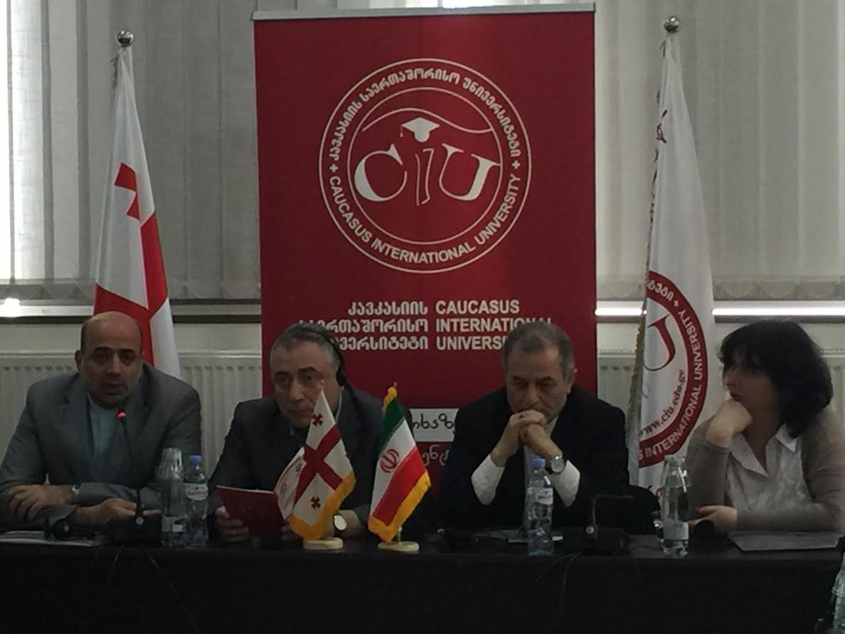 همایش اساتید ایران، ارمنستان و گرجستان در دانشگاه قفقاز + عکس