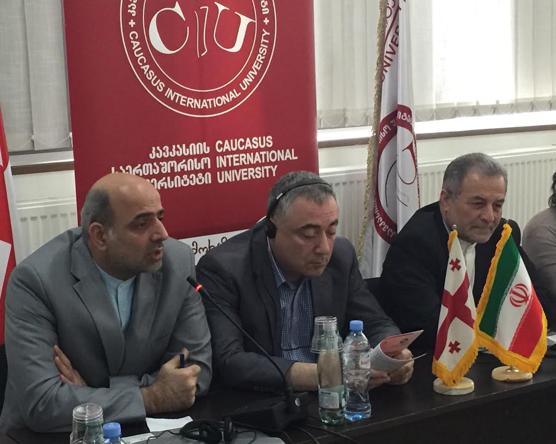 همایش اساتید ایران، ارمنستان و گرجستان در دانشگاه قفقاز + عکس