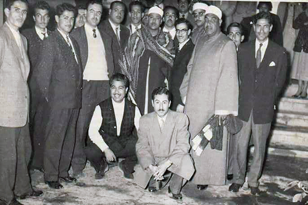 عبدالباسط در بغداد 1956میلادی عبدالباسط در بغداد 1956میلادی