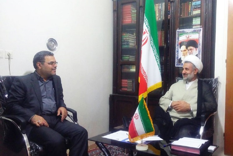 دیدار رئیس جهاددانشگاهی قم با نماینده مجلس شورای اسلامی