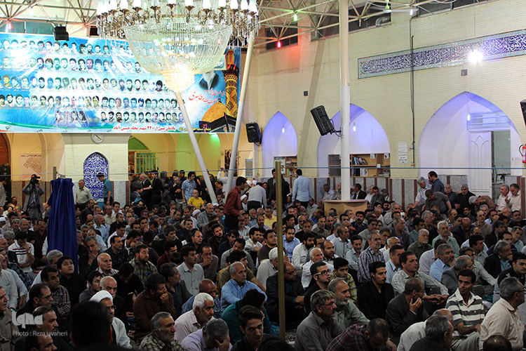 چهارمین سالگرد رحلت آزاد مرد بزرگ حضرت آیت الله سید جلال الدین طاهری در مسجد اعظم حسین آباد اصفهان