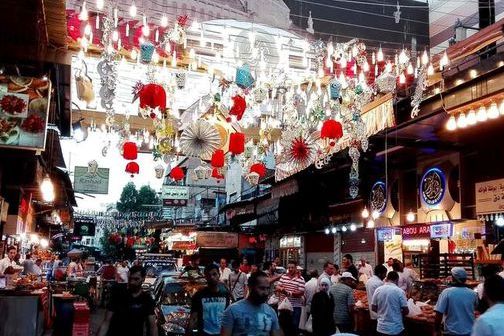رونق بی‌سابقه بازار رمضان در دمشق