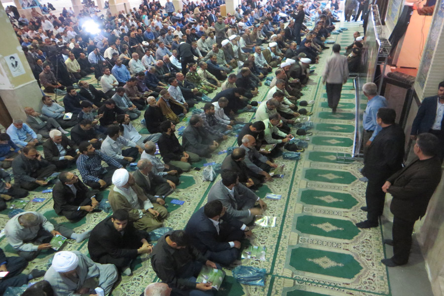 برگزاری مراسم سالگرد ارتحال امام(ره) در مصلای الغدیر خرم‌آباد