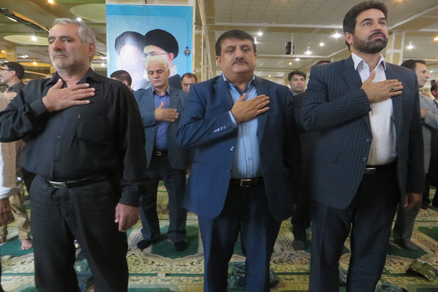 برگزاری مراسم سالگرد ارتحال امام(ره) در مصلای الغدیر خرم‌آباد