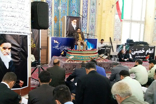 تلاوت «پرویزی» در جلسه قرآن «خدام‌حسینی»