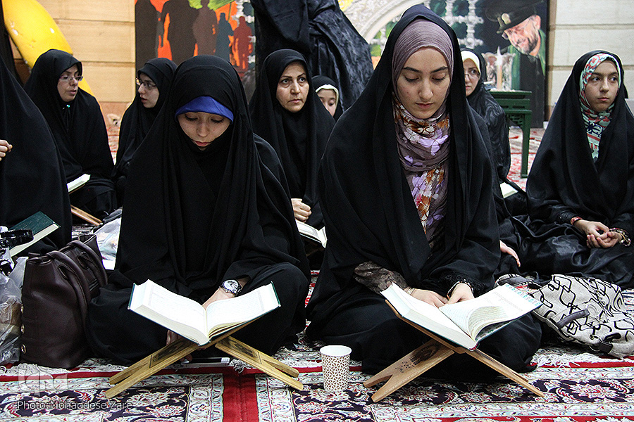 استقبال از جلسه جامعه قاریان قرآن افغانستان در نمایشگاه قرآن مشهد