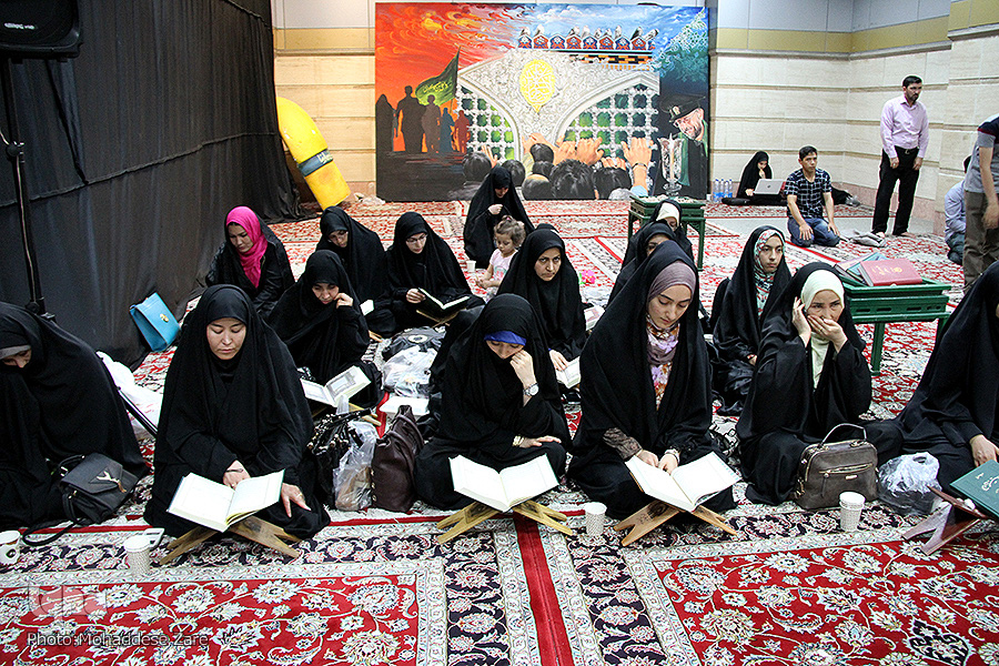 استقبال از جلسه جامعه قاریان قرآن افغانستان در نمایشگاه قرآن مشهد
