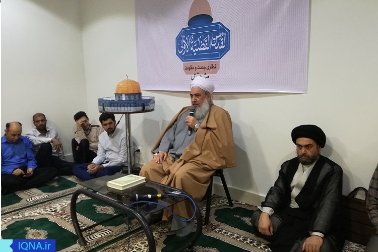 مراسم افطار وحدت و مقاومت در مشهد برگزار شد