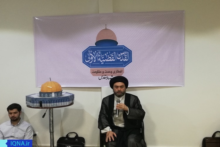 مراسم افطار وحدت و مقاومت در مشهد برگزار شد