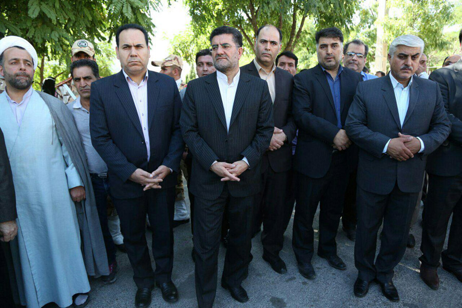 گزارش تصویری تشییع پیکر شهدای لرستانی حادثه تروریستی تهران