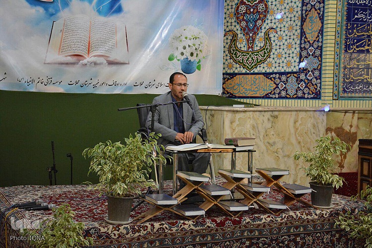 تلاوت استاد دباغ و جدیدی در محلات+عکس