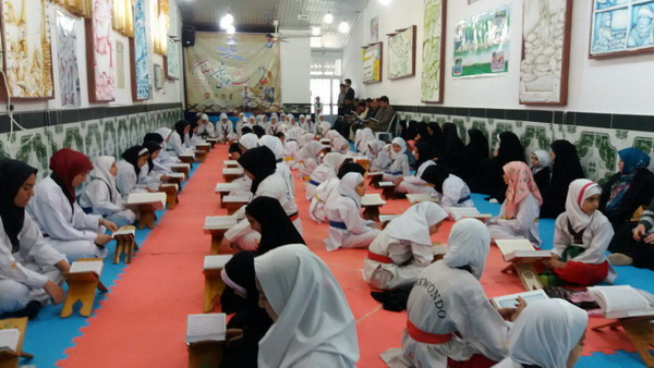 گزارش تصویری مراسم جز‌خوانی و جشن رمضانِ تکواندو کاران حافظ قرآن کریم در بهشهر
