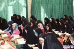استقبال گسترده بانوان ایلامی از محافل انس با قرآن در کانون‌های مساجد ایلام