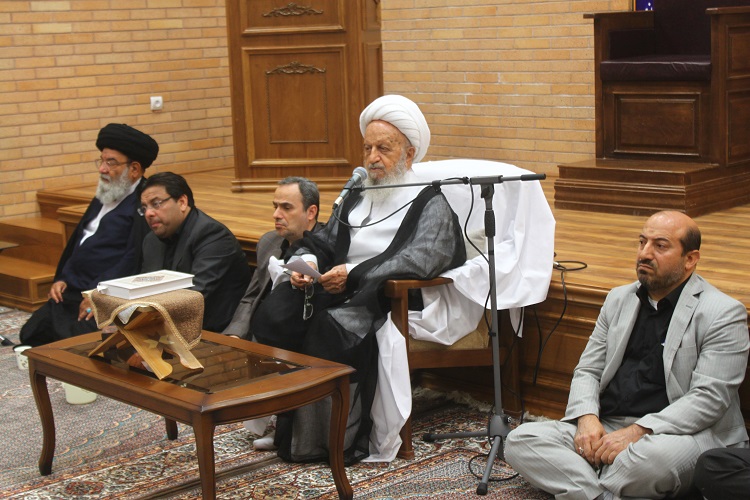 ضیافت افطاری دارالقرآن علامه طباطبایی با حضور آیت‌الله‎العظمی مکارم شیرازی