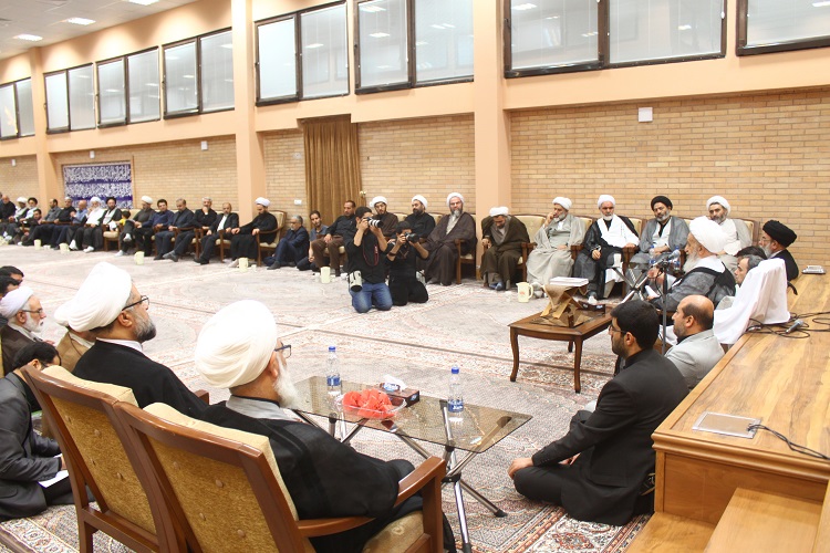 ضیافت افطاری دارالقرآن علامه طباطبایی با حضور آیت‌الله‎العظمی مکارم شیرازی