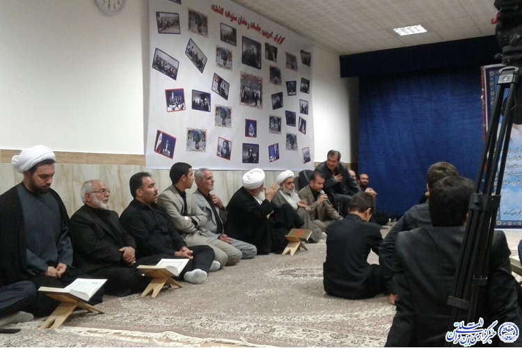 دیدار قاریان استان کرمانشاه با آیت‌الله علما