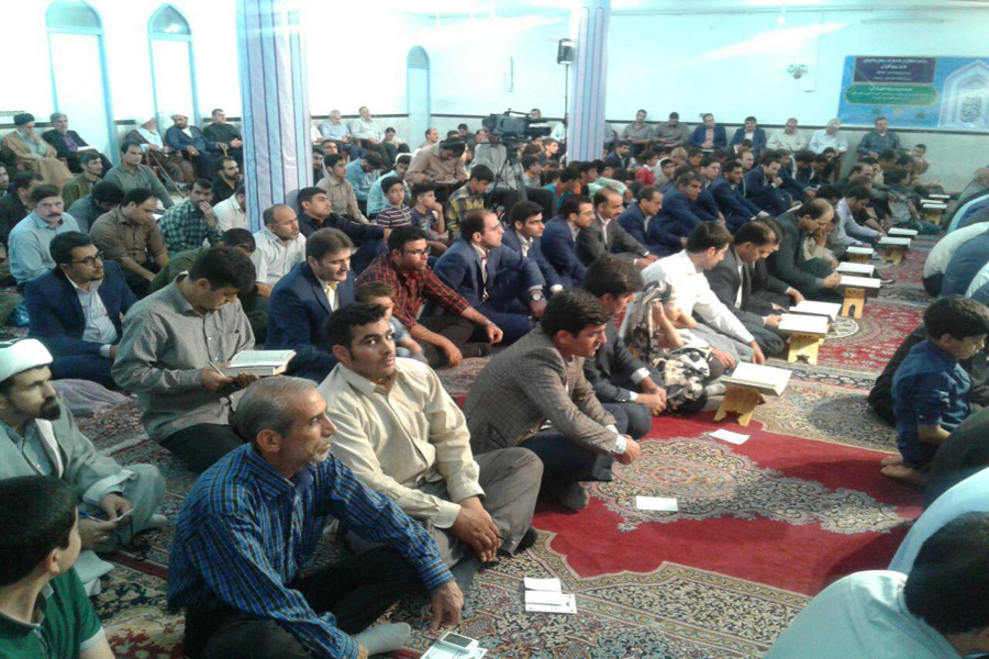 گزارش تصویری برنامه تفسیر قرآن مسجد بعثت خرم‌آباد