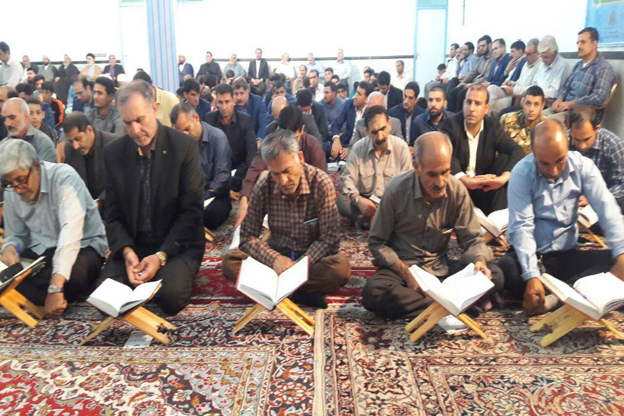 گزارش تصویری برنامه تفسیر قرآن مسجد بعثت خرم‌آباد