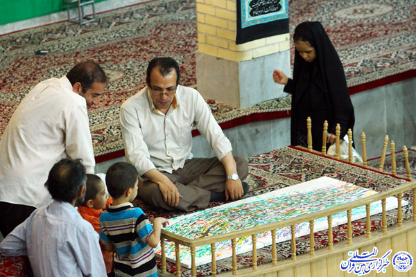 گزارش تصویری/ساعات پایانی نمایشگاه «علوم قرآنی» یزد