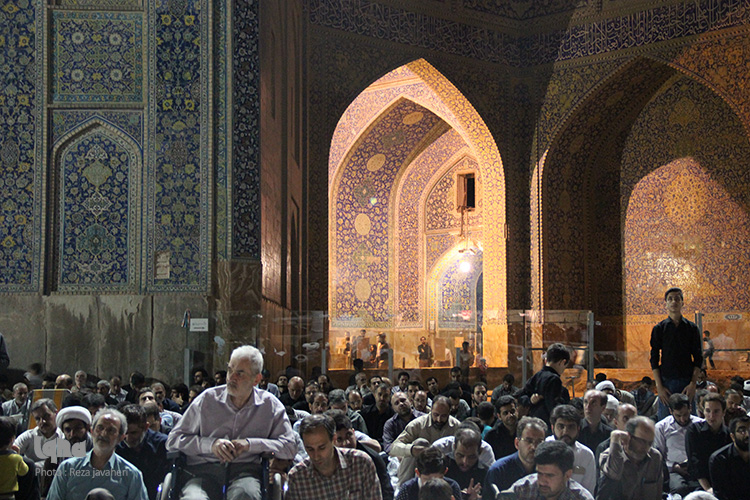 شب بیست وسوم وشب سوم قدر در مسجد امام میدان نقش جهان