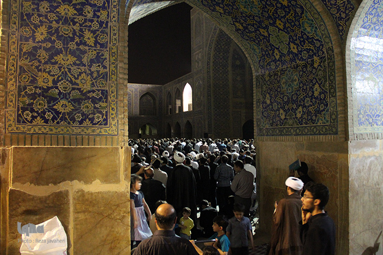 شب بیست وسوم وشب سوم قدر در مسجد امام میدان نقش جهان
