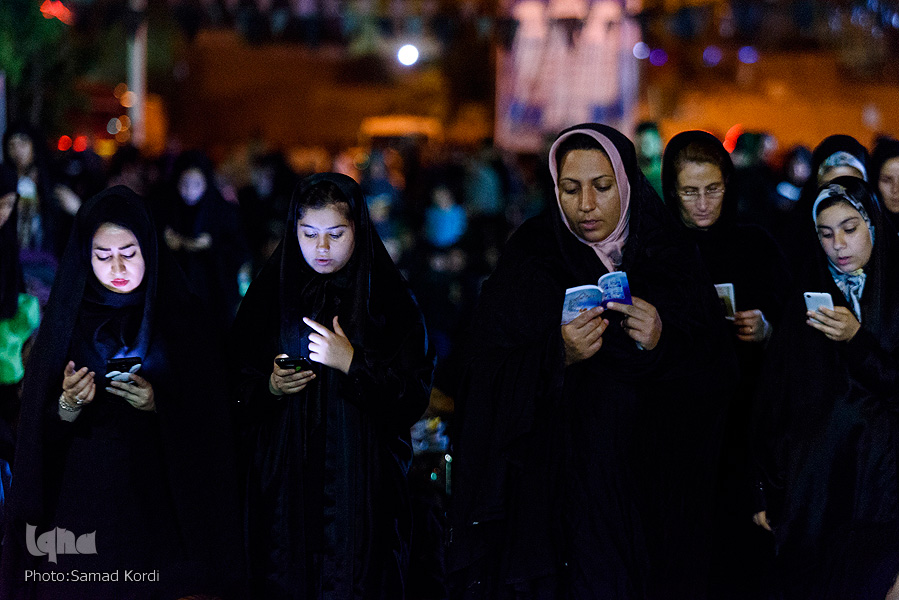 مراسم احیاء شب قدر/ کرج ۲