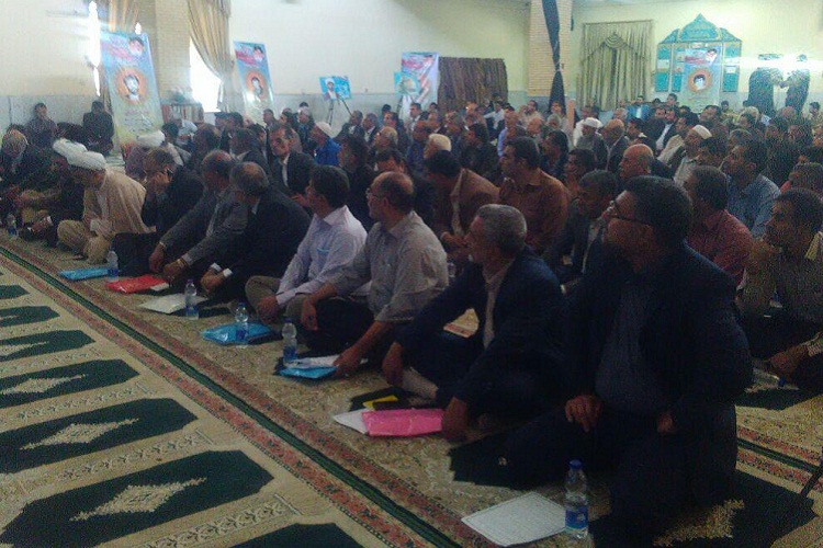 تصاویری از رونمایی کتاب «محراب خونین» در زاهدان
