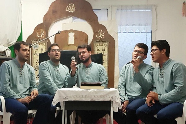 برنامه‌های قرآنی گروه تواشیح «معراج» در آلمان + عکس
