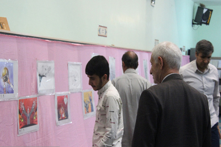 برپایی نمایشگاه «انتفاضه حزب‌الله» در کوهدشت