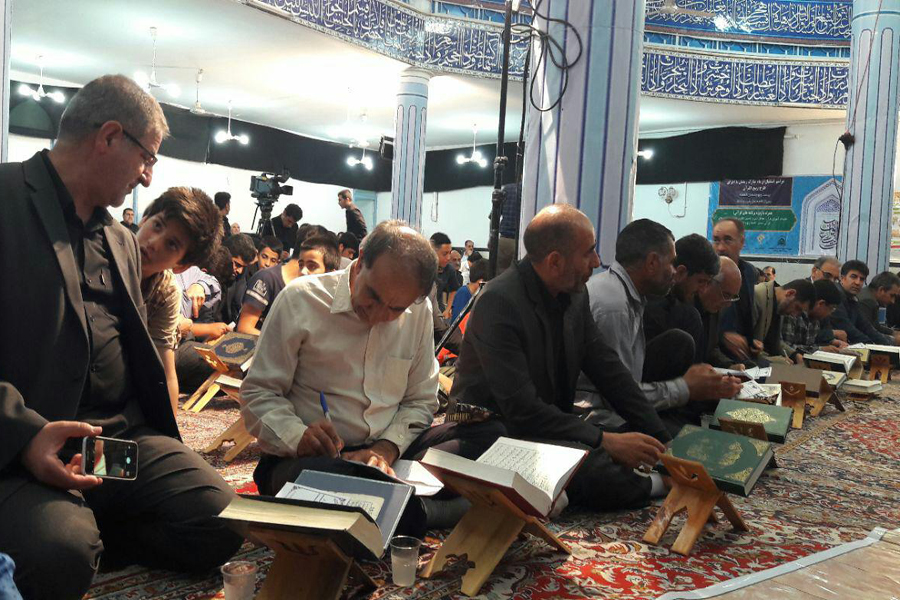 گزارش تصویری برنامه تفسیر قرآن آیت‌الله میرعمادی