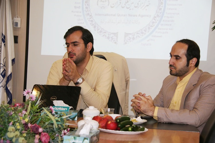 بازدید اعضای گروه همخوانی میعاد از خبرگزاری ایکنای قم