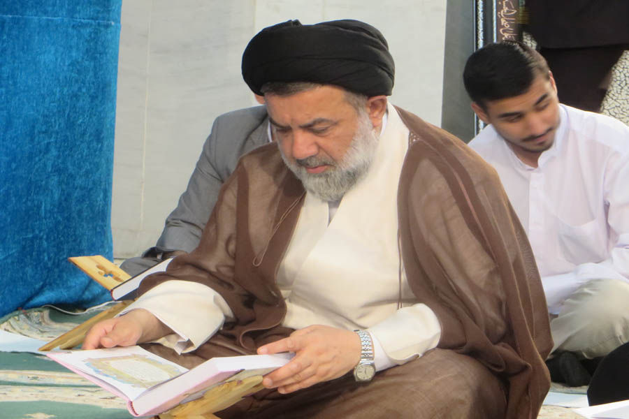 گزارش تصویری جمع‌خوانی قرآن‌ در حسینیه ثارالله خرم‌آباد