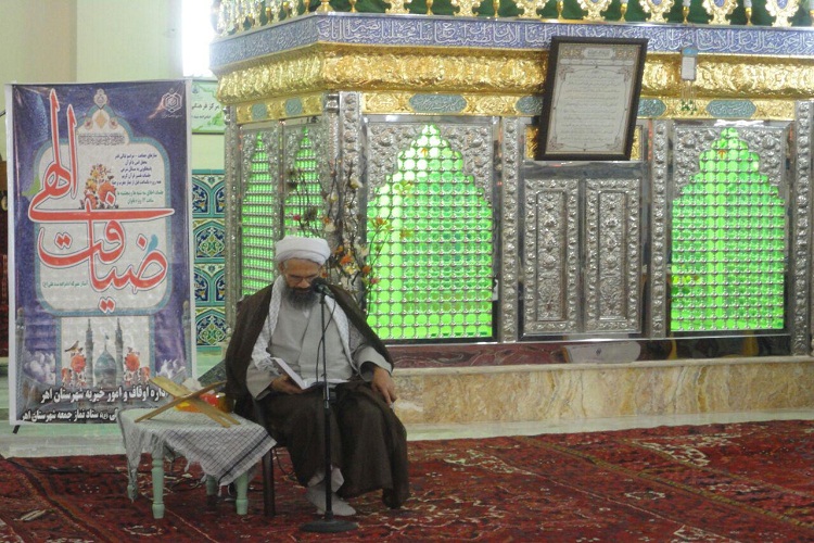 برگزاری جلسات تفسیر قرآن کریم در امام‌زاده سیدعلی(ع) اهر+تصاویر