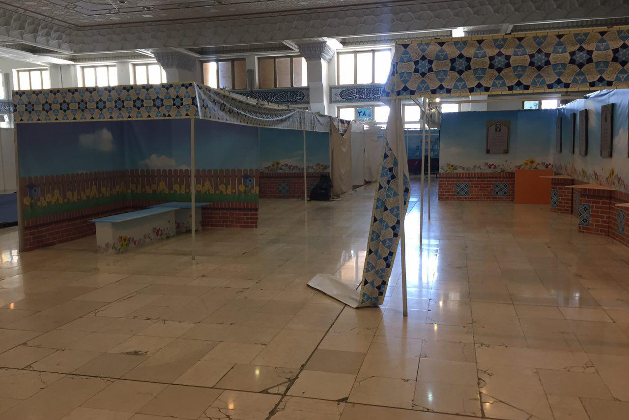 نمایشگاه قرآن هنوز آماده میزبانی نیست نمایشگاه قرآن هنوز آماده میزبانی نیست