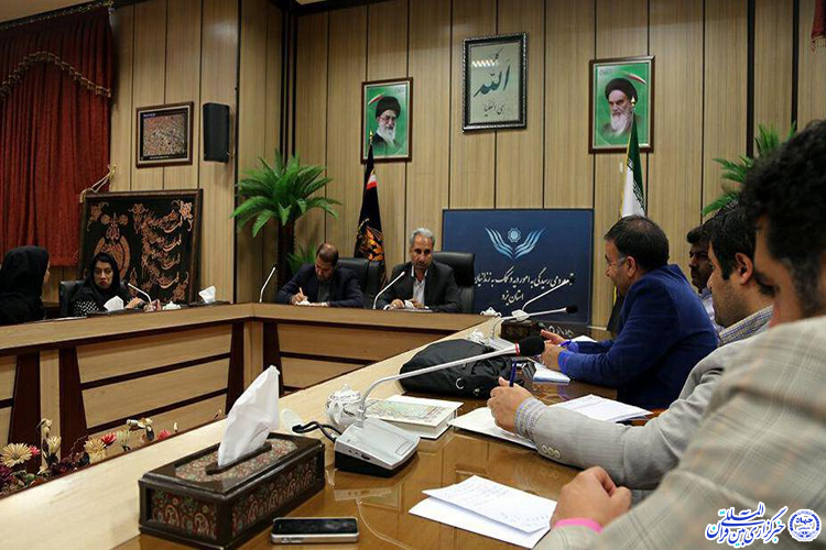 گزارش تصویری/نشست خبری «جشن‌های گلریزان» در یزد