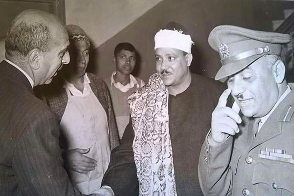 عبدالباسط محمد عبدالصمد در تاریخ 1955/2/20 در هتل فلسطین (نابلس) عبدالباسط محمد عبدالصمد در تاریخ 1955/2/20 در هتل فلسطین (نابلس)