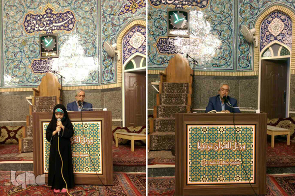 جلسه قرآن محمدحسین سبزعلی در بنی فطمه