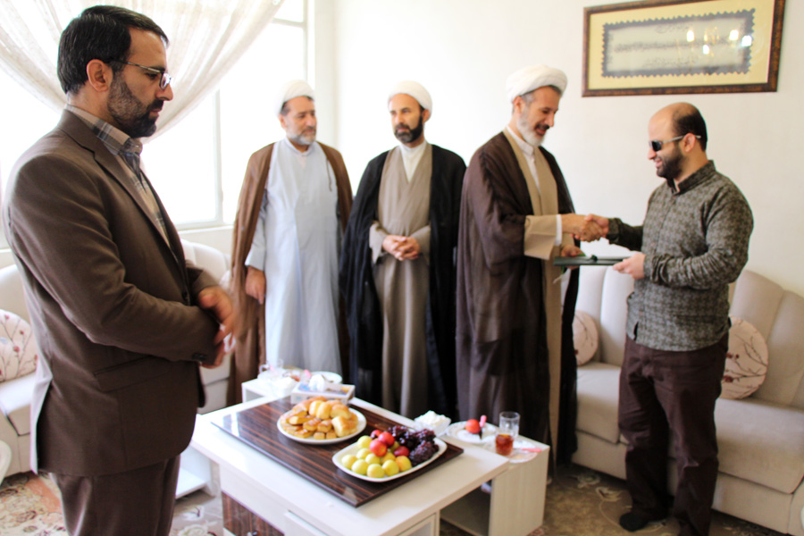 تجلیل از محمد بهرامی، قاری روشندل لرستانی