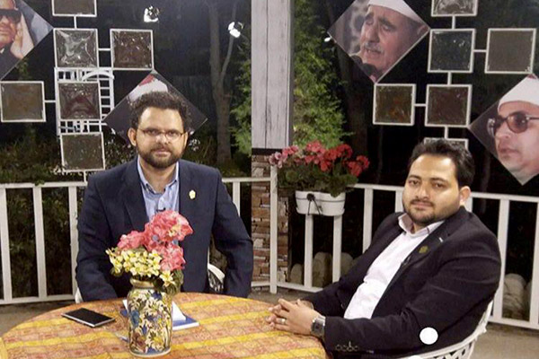 مجتبی پرويزي، قاری قرآن سر ضبط برنامه تلويزيوني بوستان