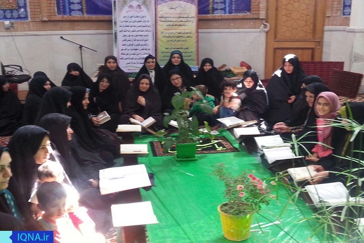 جلسه قرآن محبان‌الزهرا(س) پرشورترین جلسه بانوان کلات