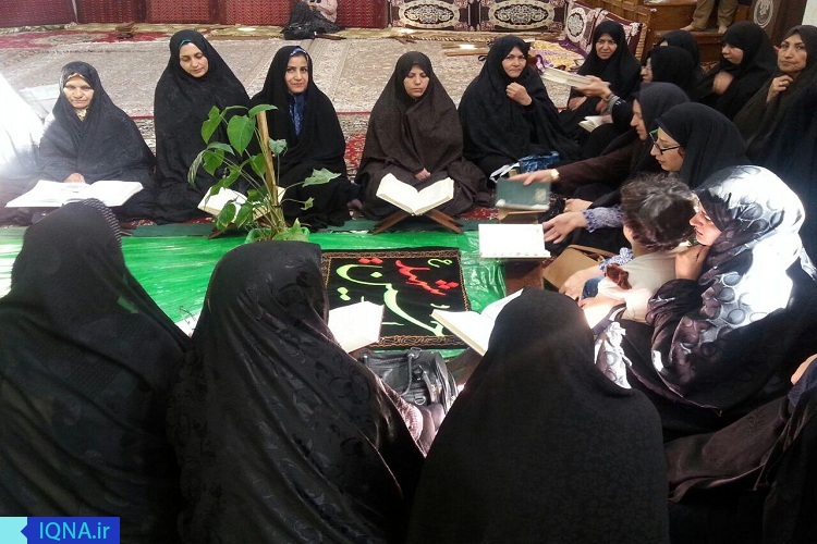 جلسه قرآن محبان‌الزهرا(س) پرشورترین جلسه بانوان کلات