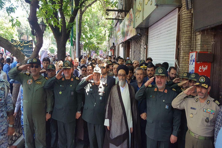 طنین فریاد نفرت آذری‌ها از جنایات رژیم کودک‌کش صهیونیستی