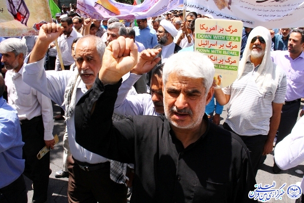 گزارش تصویری/ راهپیمایی روز جهانی قدس در استان یزد