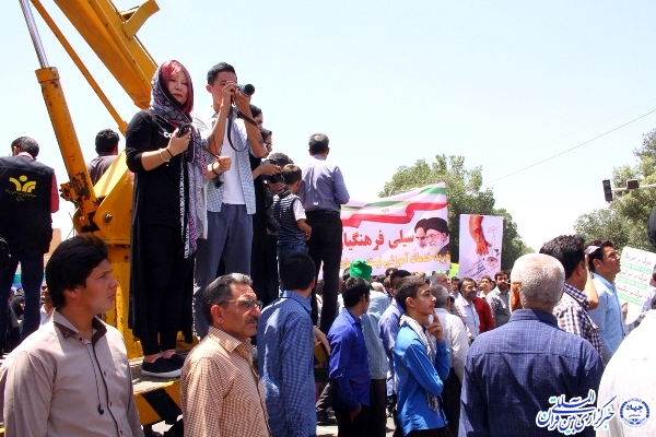 گزارش تصویری/ راهپیمایی روز جهانی قدس در استان یزد