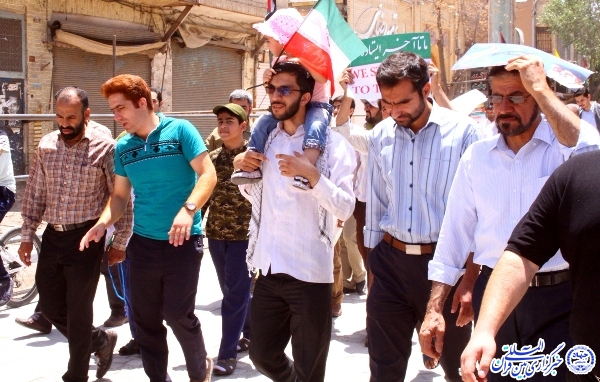 گزارش تصویری/ راهپیمایی روز جهانی قدس در استان یزد