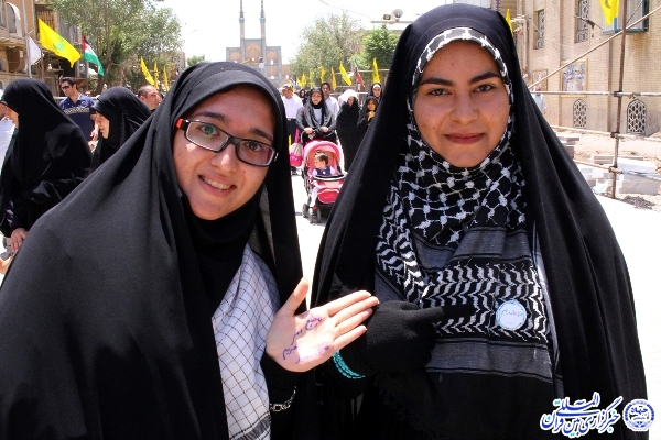 گزارش تصویری/ راهپیمایی روز جهانی قدس در استان یزد