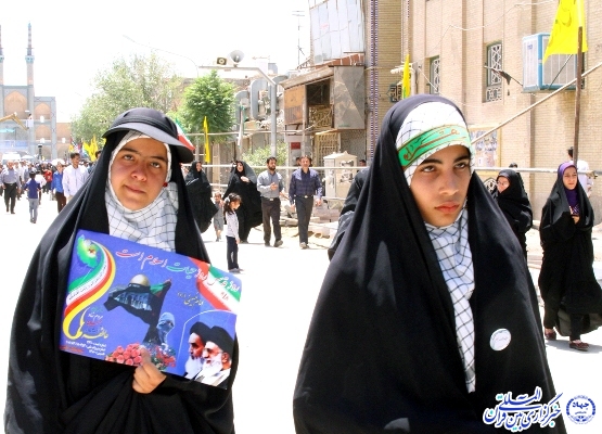 گزارش تصویری/ راهپیمایی روز جهانی قدس در استان یزد