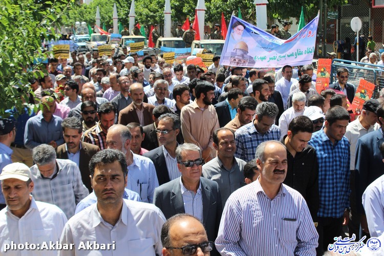 حضور حماسی مردم چهارمحال و بختیاری در راهپیمایی روز قدس/گزارش تصویری